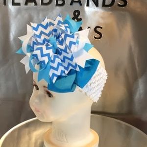 Infants and girls interchangeable headbands & bows